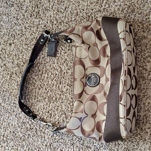 Coach Brown Logo C Purse